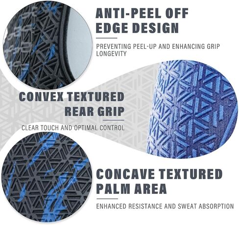 Controller Grips, Anti-Skid, Multi-Texture, Sweat Absorption, Pre-Cut Grips Tape, Compatible with PS5 DualSense and Playstation Portal (Black,Gold,Silver) in Kuwait