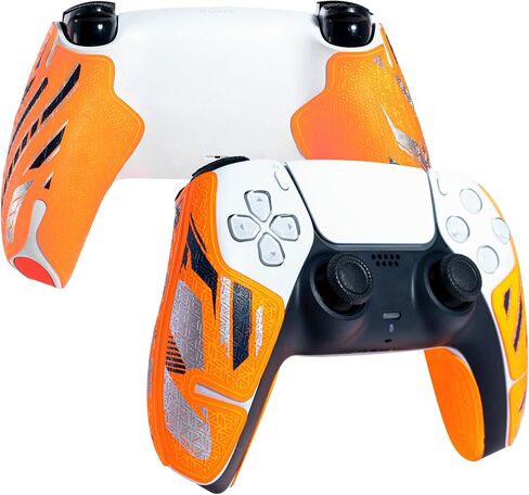Controller Grips, Anti-Skid, Multi-Texture, Sweat Absorption, Pre-Cut Grips Tape, Compatible with PS5 DualSense and Playstation Portal (Black,Gold,Silver) in Kuwait