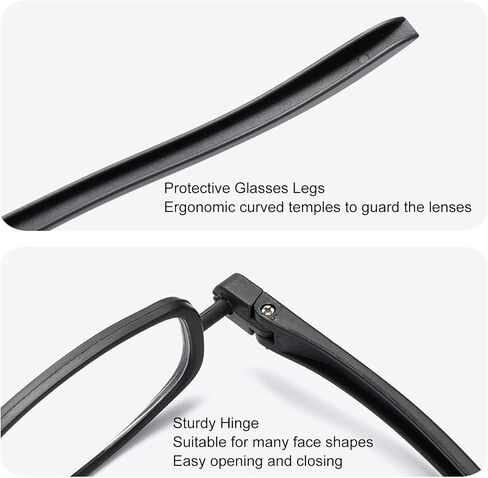 نظارات قراءة نحيفة من Yinhing، 3 قطع قارئات جيب قابلة للدوران 360 درجة لكبار السن من الرجال والنساء، مع حقيبة in Kuwait