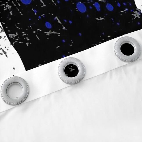 ستارة لاعب الهوكي هوكي الجليد ستائر النوافذ المظلمة لغرفة النوم، ستائر تعتيم للحدث الرياضي الشتوي (30%-50%)) معالجات نوافذ الهوكي الشرير ديكور ملعب الهوكي (لوحتان، 38 × 54 بوصة) in Kuwait