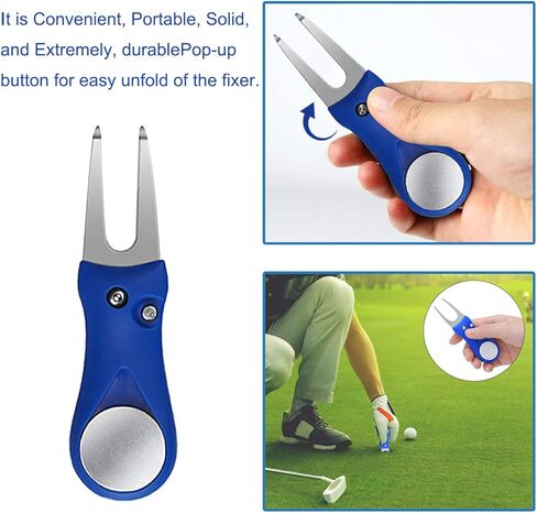 مجموعة هدايا مناشف الجولف المصنوعة من الألياف الدقيقة، مجموعة إكسسوارات تنظيف الجولف - 2 مناشف جولف وافل، فرشاة جولف، أداة جولف، مناسبة لمحبي الجولف، هدية للرجال والنساء والأطفال in Kuwait