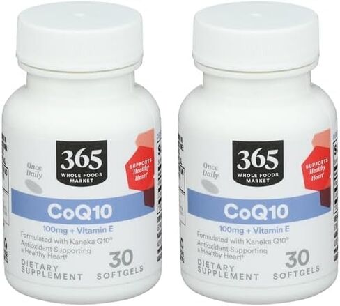 365 by Whole Foods Market, Co Q10 100Mg, 30 Softgels in Saudi Arabia