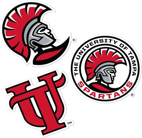 ملصقات جامعة صبار الصحراء في تامبا UT Spartans شارات الفينيل زجاجة مياه للكمبيوتر المحمول وقصاصات السيارة T5 (النوع 5-1) in Saudi Arabia