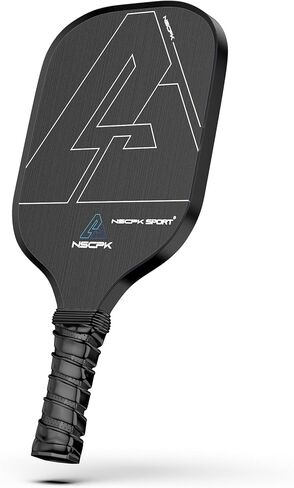 Carbon Fiber Pickleball Paddle, YOURUN 3PRO Carbon Fiber Abrasion Surface (CAS) for Spin Friction with 16MM Honeycomb Core Pickleball Paddle, T300 Raw Carbon Fiber for Power & Consistency, Lightweight in Saudi Arabia