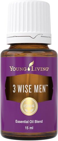 Young Living 3 Wise Men - 15ml - Spiritual Awareness Essential Oil Blend for Peaceful Sleep, Relaxation, and Meditation - Almond Oil Base Aromatherapy in Kuwait