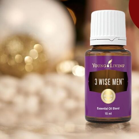 Young Living 3 Wise Men - 15ml - Spiritual Awareness Essential Oil Blend for Peaceful Sleep, Relaxation, and Meditation - Almond Oil Base Aromatherapy in Kuwait
