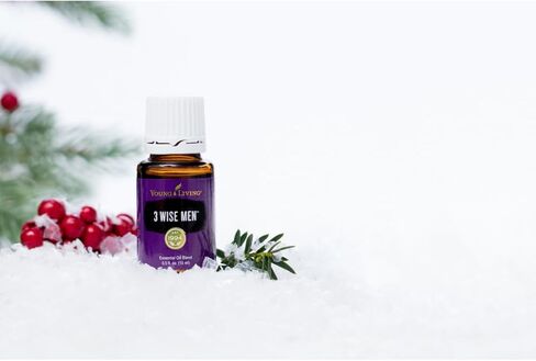 Young Living 3 Wise Men - 15ml - Spiritual Awareness Essential Oil Blend for Peaceful Sleep, Relaxation, and Meditation - Almond Oil Base Aromatherapy in Kuwait