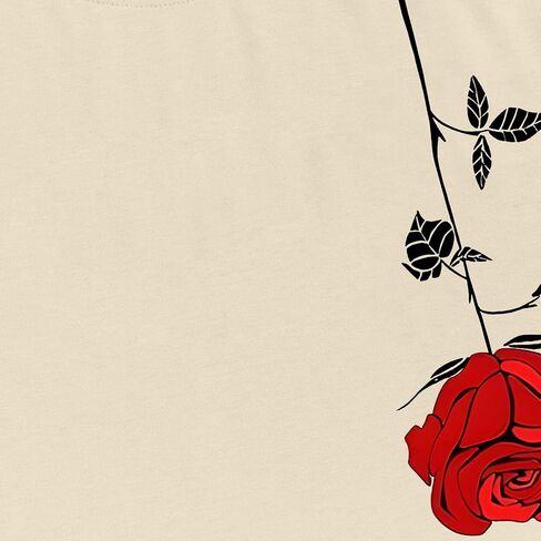 Mens Oversized Graphic Tees Vintage Floral Printed T Shirts Cool Streetwear Designer Shirt Summer Baggy Crewneck Top in Saudi Arabia