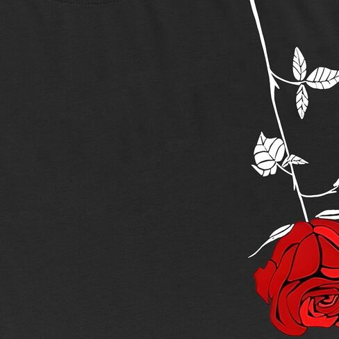 تي شيرت رجالي كبير الحجم برسومات عتيقة مطبوع عليه زهور تي شيرت رائع مصمم ملابس الشارع قميص صيفي فضفاض بياقة دائرية in Kuwait