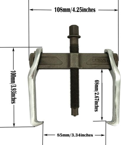 2-Jaw Gear Puller, 2 Claw Gears Puller for Removal of Pulley Flywheel Bearing, Puller Tool Separate Lifting Device（12 Inch ） in Saudi Arabia