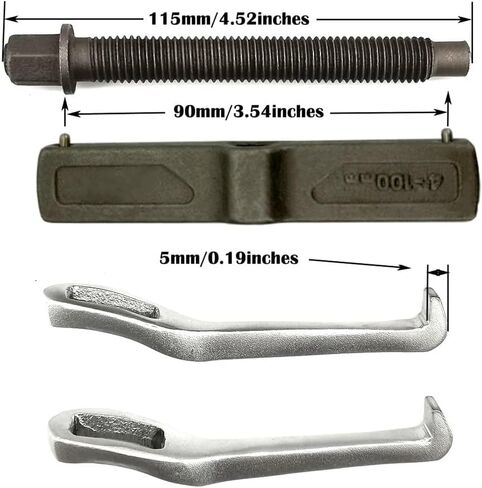 2-Jaw Gear Puller, 2 Claw Gears Puller for Removal of Pulley Flywheel Bearing, Puller Tool Separate Lifting Device（12 Inch ） in Saudi Arabia