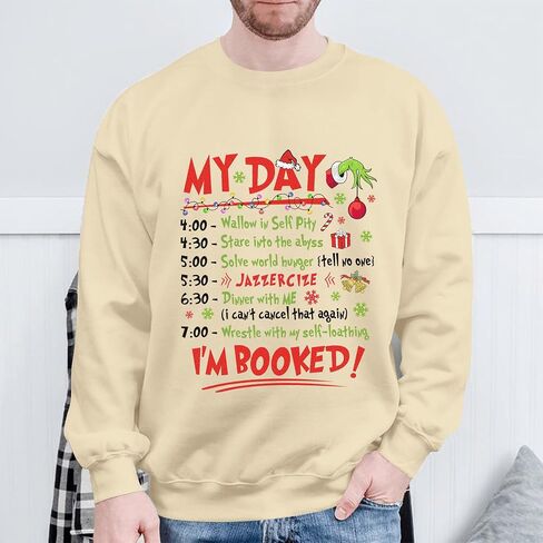 Christmas Sweatshirt for Women 2024 - Christmas Movie Ugly Xmas Sweatshirt - Gifts For Christmas in Saudi Arabia