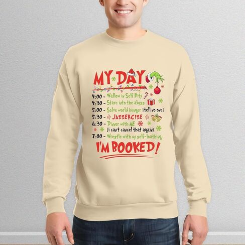 Christmas Sweatshirt for Women 2024 - Christmas Movie Ugly Xmas Sweatshirt - Gifts For Christmas in Saudi Arabia