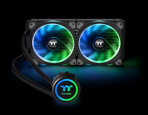 THERMALTAKE WATERCOOLING F RIING RGB 280 (CL-W167-PL14SW-A)*9287O in Saudi Arabia