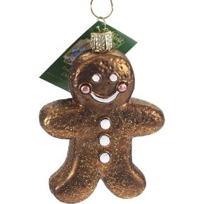 Old World Christmas Ornaments Ginger Cottages Gingerman Glass Blown Ornaments for Christmas Tree