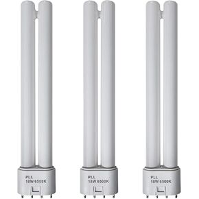 amgolibi PL-L 18 watt Fluorescent Replacement Bulb for OttLite PLL 18W FPL 18W Light Bulb Tube 2G11 Base 4 Pin Daylight 1250 Lumens