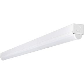 شريط إضاءة LED بطول 4 أقدام من سيلفانيا، مكافئ 20 وات، CCT 3 ألوان مختارة، 3000K/4000K/5000K، وحدة إضاءة سقف خطية (61453)، 48 بوصة، حزمة واحدة in Kuwait