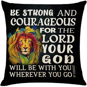 Gifts for Kids Bible Verse Quote Throw Pillow Covers,God's Rules Plans Pillow case Cushion Case for Nursery Playroom Classroom,Kids Birthday Gift Ideas from Mom, Present for Christian Kids Christmas
