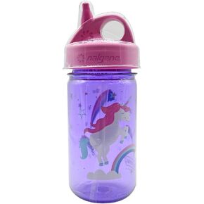 NALGENE 2182-2912 Grip-n-Gulp w/Cover Unicorn, Purple, One Size