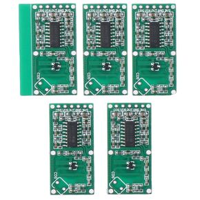 Microwave Sensor 5pcs RCWL-0516 Detector Output 3.3V Module Induction Switch High Quality Plastic Human Body Sensor Arduino DIY