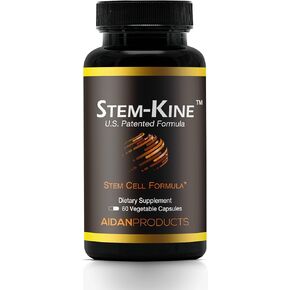 Stem-Kine Stem Cell Supplements: Clinically Proven to Increase Circulating Stem Cells, Promoting Aging Support, 60 Capsules.*