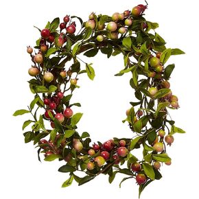 Worth Imports 20" Rose Hip Artificial Floral Wreath, Multicolor