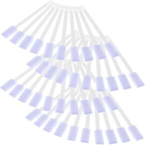 40 PCS Disposable Crevice Cleaning Brush Small Spaces Detail Hole Scrub Cleaner Brush Tools Supplies Set for Household Toilet Bowl Car Corner Keyboard Window Groove Vent Shower Drain