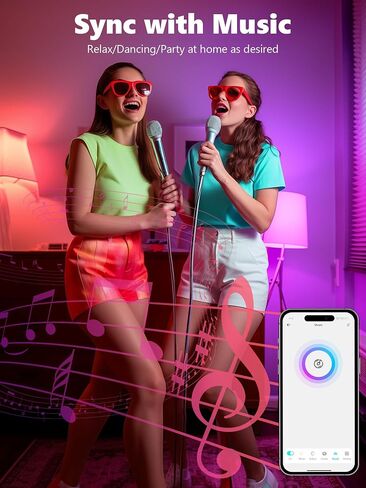 BrizLabs Smart Light Bulbs, RGBWW LED Light Bulb, Color Changing Light Bulb, App Control WiFi Light Bulb Compatible with Alexa and Google Home, 806 Lumens, A19, E26, 2.4 GHz, No Hub Required, 4 Pack in Saudi Arabia