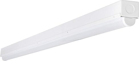 شريط إضاءة LED بطول 4 أقدام من سيلفانيا، مكافئ 20 وات، CCT 3 ألوان مختارة، 3000K/4000K/5000K، وحدة إضاءة سقف خطية (61453)، 48 بوصة، حزمة واحدة in Kuwait