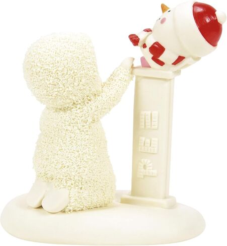 Department 56 Snowbabies PEZ Dispenser Say Ahhh Figurine, 3.94 Inch, Multicolor in Saudi Arabia