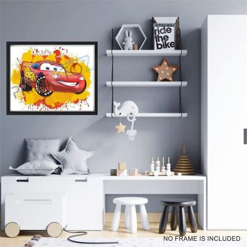 بواسطة Print A To Z® - ملصق فيلم تلقائي، ديكور جداري مائي، إطار كامل، 20.3 × 25.4 سم، 4 ملصقات جدارية، ملصق سيارة 3، ملصق لغرفة عيد الميلاد، ديكور تلقائي للصغار in Kuwait