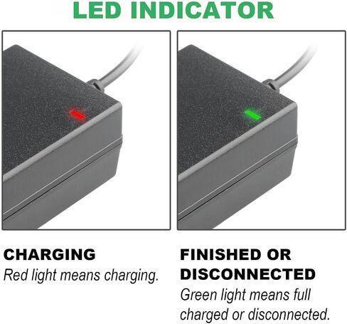 42V 2A Electric Scooter Charger Replacement for GOTRAX GXL V2, G2, G3, G4, Apex, Glider, XR Elite, XR Ultra 36V Lithium-ion Battery in Saudi Arabia
