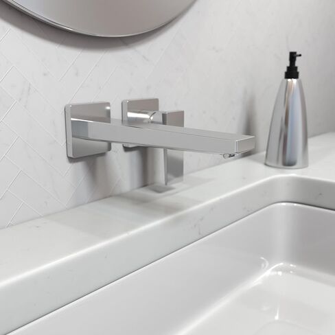 hansgrohe Metropol Modern Low Flow Water Saving 1-Handle 2 5-inch Tall Bathroom Sink Faucet in Chrome, 32526001 in Saudi Arabia