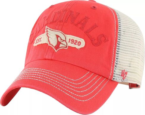 47 Arizona Cardinals Tango Riverbank Trucker Clean Up Snapbank Cap - NFL Mesh Low Profile Dad Hat in Saudi Arabia
