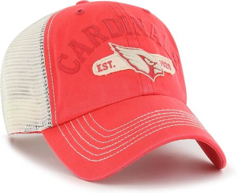 47 Arizona Cardinals Tango Riverbank Trucker Clean Up Snapbank Cap - NFL Mesh Low Profile Dad Hat in Saudi Arabia