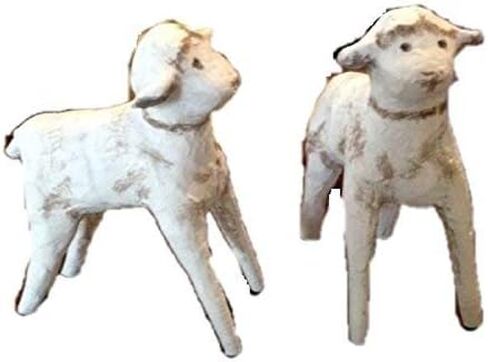 Lori Mitchell Nativity Baby Sheep - Two Sheep in Saudi Arabia