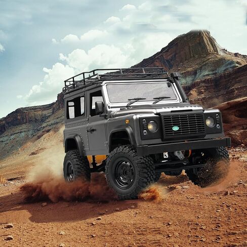 ليوسو سيارة جيب 1/12 من ام ان 99s تعمل بجهاز تحكم عن بعد 2.4G، سيارة جيب روك كرولر 4×4 مع 3 بطاريات مطورة 1300mah للبالغين، هدايا سيارات الانجراف in Kuwait