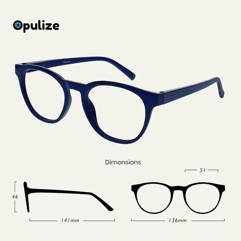 OPULIZE Blue Light Reading Glasses 2 Pack in Saudi Arabia