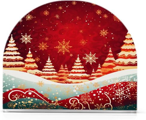 Napkin Holders,Standing Napkin Holder Gomes Christmas Trees for Kitchen Counter, Dining Table, Bathroom and More in Saudi Arabia