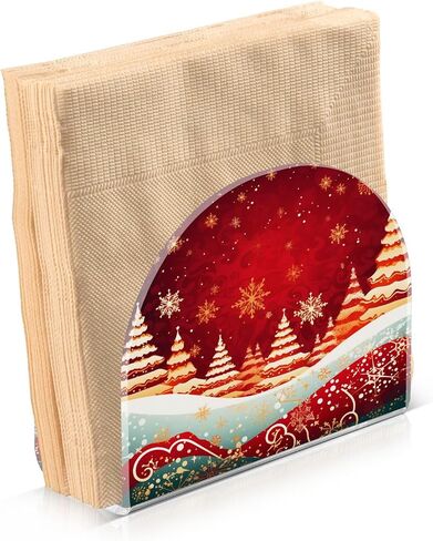 Napkin Holders,Standing Napkin Holder Gomes Christmas Trees for Kitchen Counter, Dining Table, Bathroom and More in Saudi Arabia