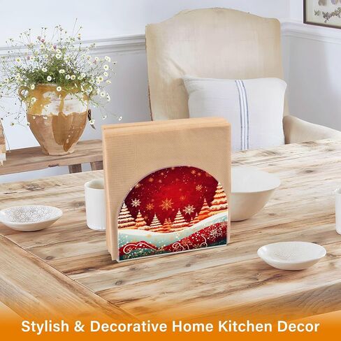 Napkin Holders,Standing Napkin Holder Gomes Christmas Trees for Kitchen Counter, Dining Table, Bathroom and More in Saudi Arabia
