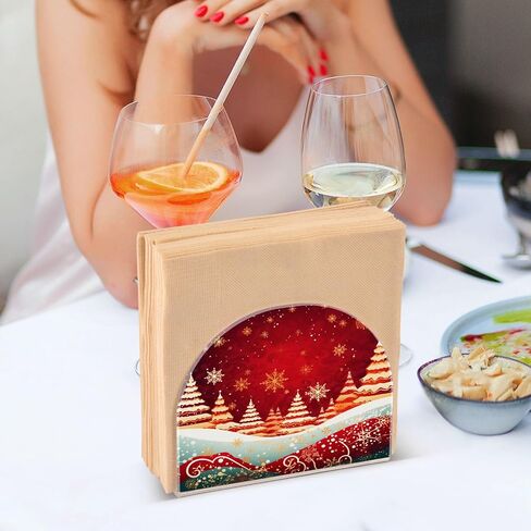 Napkin Holders,Standing Napkin Holder Gomes Christmas Trees for Kitchen Counter, Dining Table, Bathroom and More in Saudi Arabia