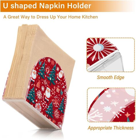 Napkin Holders,Standing Napkin Holder Gomes Christmas Trees for Kitchen Counter, Dining Table, Bathroom and More in Saudi Arabia