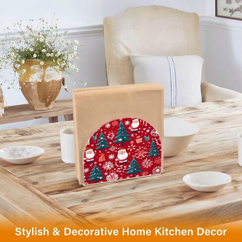 Napkin Holders,Standing Napkin Holder Gomes Christmas Trees for Kitchen Counter, Dining Table, Bathroom and More in Saudi Arabia