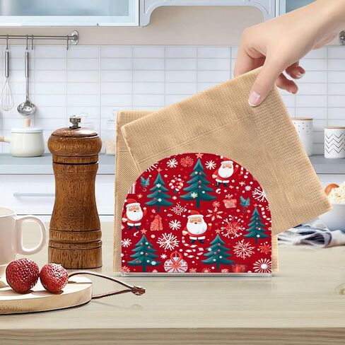 Napkin Holders,Standing Napkin Holder Gomes Christmas Trees for Kitchen Counter, Dining Table, Bathroom and More in Saudi Arabia