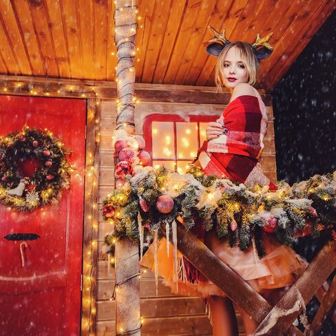 Mudder Christmas Clear استبدال مصابيح الإضاءة الصغيرة المتوهجة 3.5 فولت أضواء زجاجية صغيرة مع قاعدة بيضاء، 0.125 أمبير، 0.43 واط (100 قطعة) in Saudi Arabia