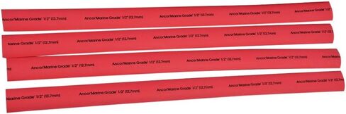 Ancor 306924 Marine Grade Electrical Adhesive Lined Heat Shrink Tubing (3/4-Inch Diameter, 12-Inches Long, Yellow, 4-Pack) in Saudi Arabia