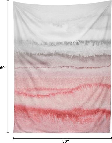 Society6 Monika Strigel Tweezy Dark Nature Red Tapestry, 50 in x 60 in, Multi in Saudi Arabia
