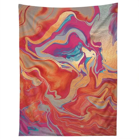 Society6 Monika Strigel Tweezy Dark Nature Red Tapestry, 50 in x 60 in, Multi in Saudi Arabia