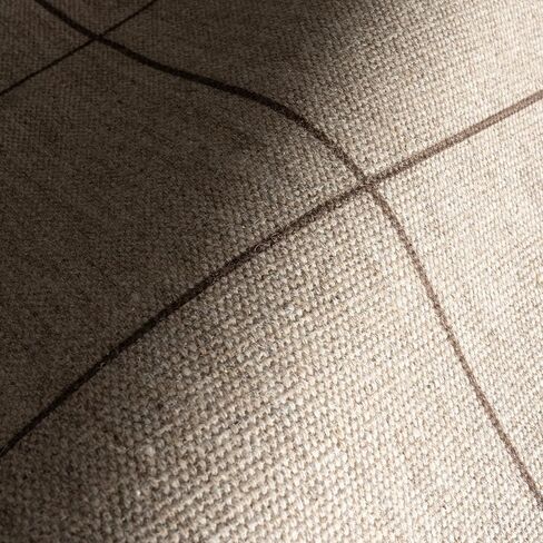 سجادة منطقة الصوف الصلبة 4x6 من NuLOOM Damira قابلة للغسل في الغسالة لغرفة المعيشة وغرفة النوم وغرفة الطعام والمطبخ، بني/بني فاتح in Kuwait